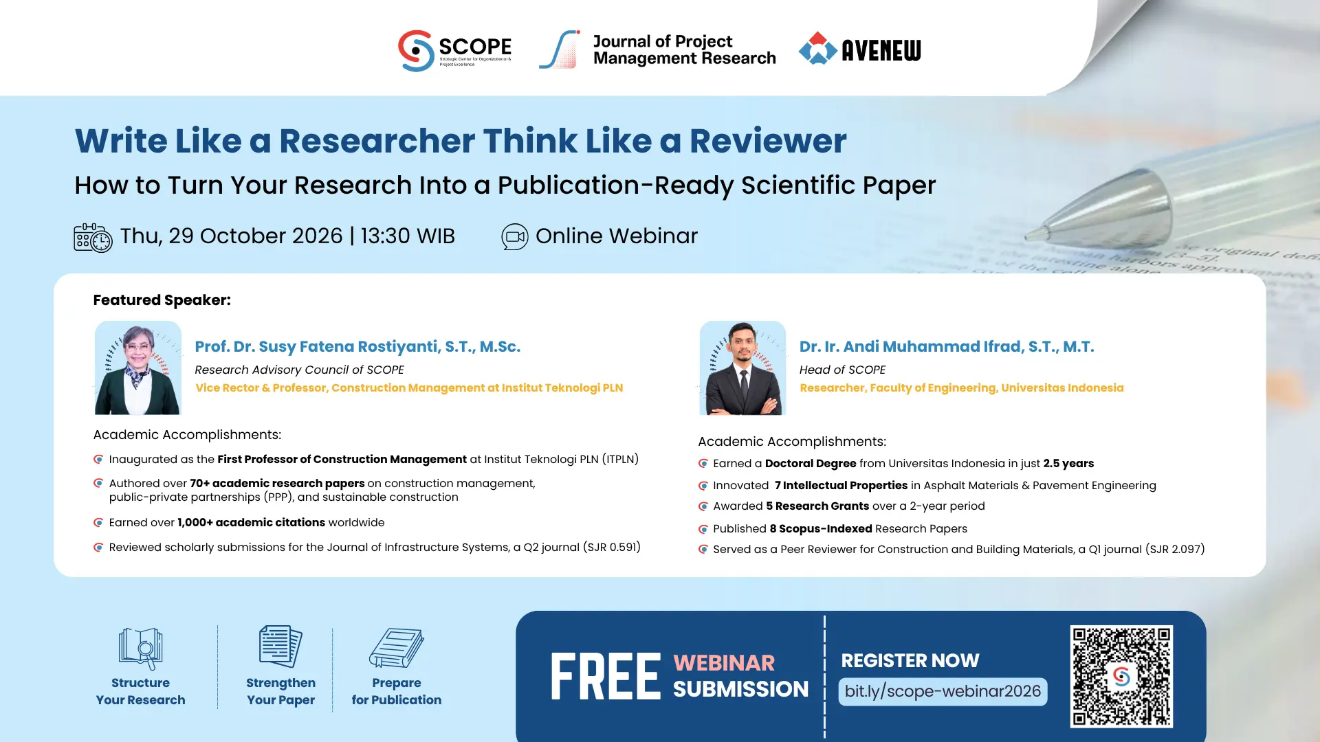 Write Like a Researcher, Think Like a Reviewer